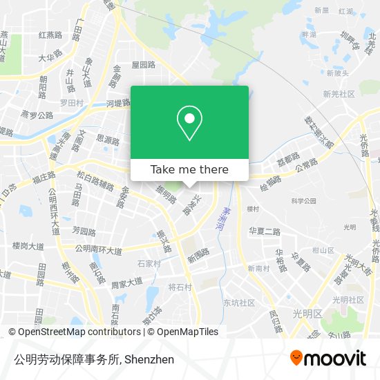 公明劳动保障事务所 map