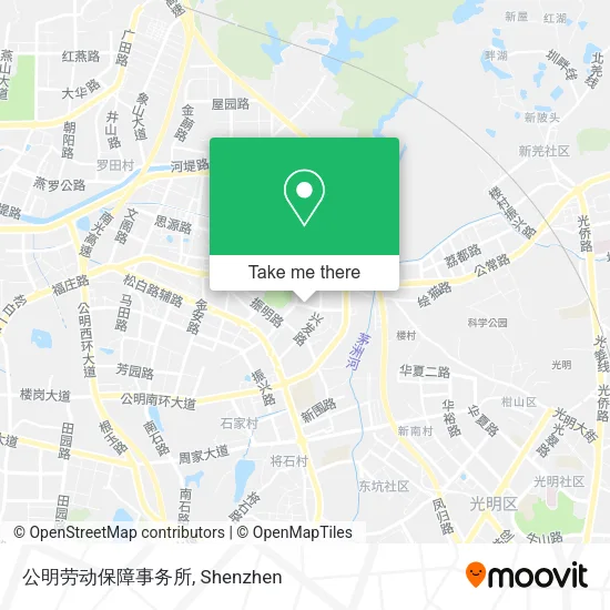 公明劳动保障事务所 map
