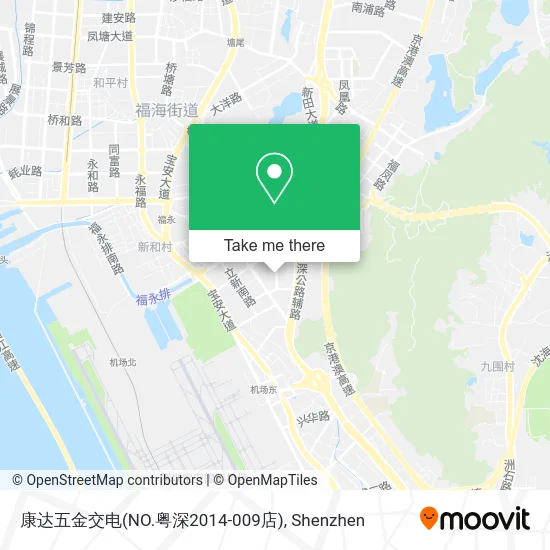 康达五金交电(NO.粤深2014-009店) map
