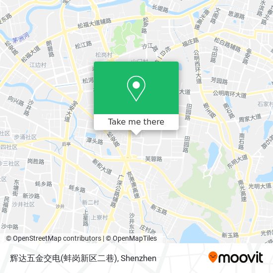 辉达五金交电(蚌岗新区二巷) map