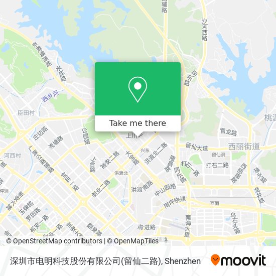 深圳市电明科技股份有限公司(留仙二路) map