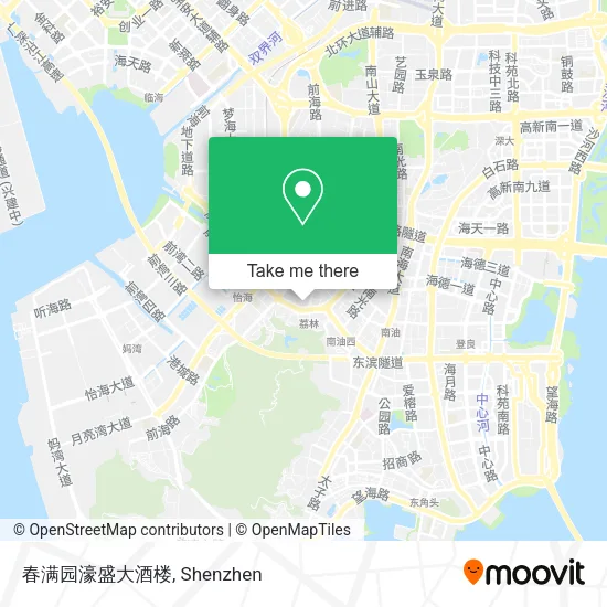 春满园濠盛大酒楼 map