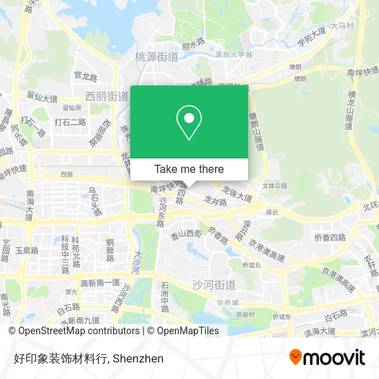 好印象装饰材料行 map