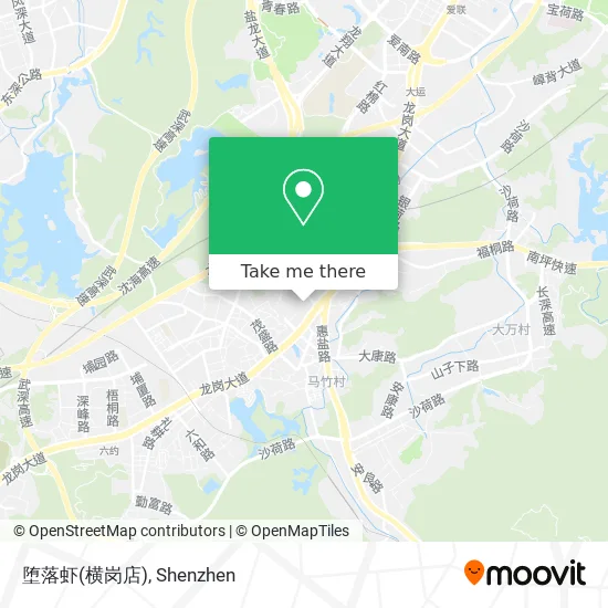 堕落虾(横岗店) map