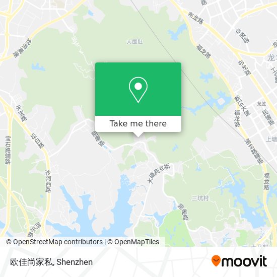 欧佳尚家私 map