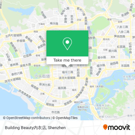Building Beauty内衣店 map