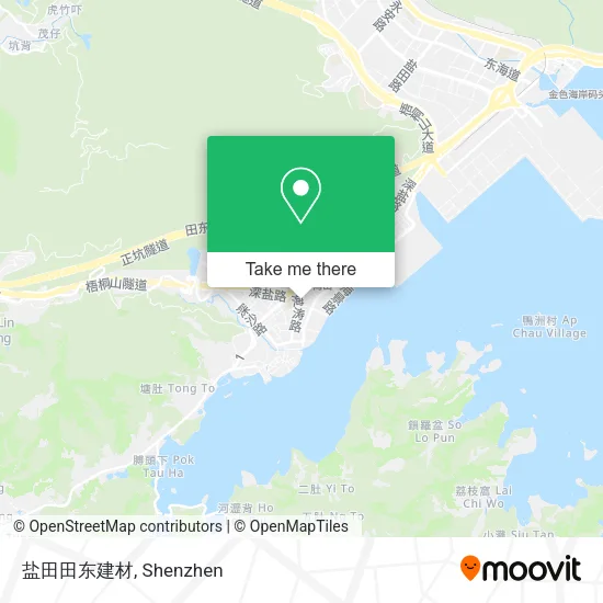 盐田田东建材 map