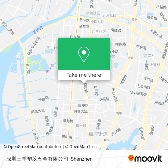 深圳三羊塑胶五金有限公司 map