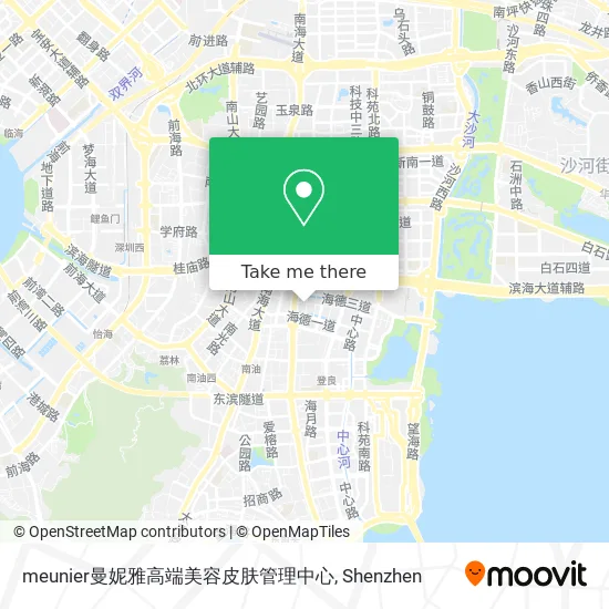 meunier曼妮雅高端美容皮肤管理中心 map