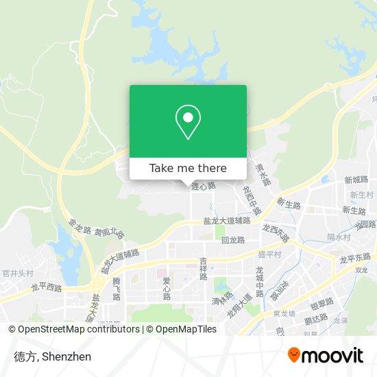 德方 map
