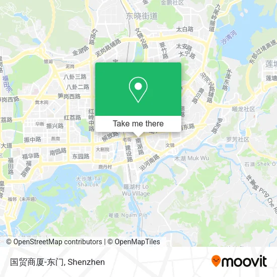 国贸商厦-东门 map