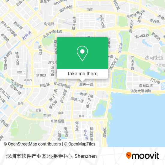 深圳市软件产业基地接待中心 map
