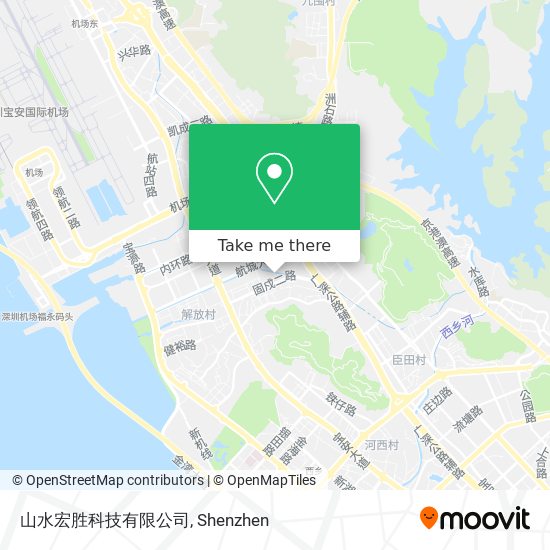 山水宏胜科技有限公司 map