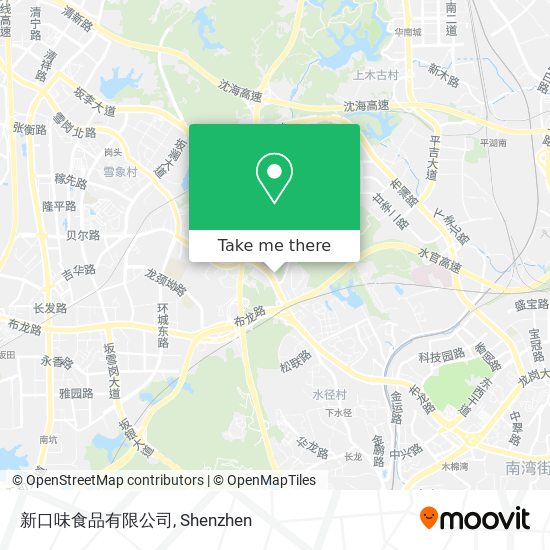 新口味食品有限公司 map