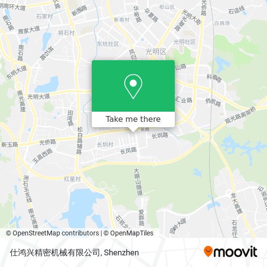 仕鸿兴精密机械有限公司 map