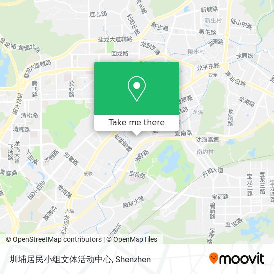 圳埔居民小组文体活动中心 map