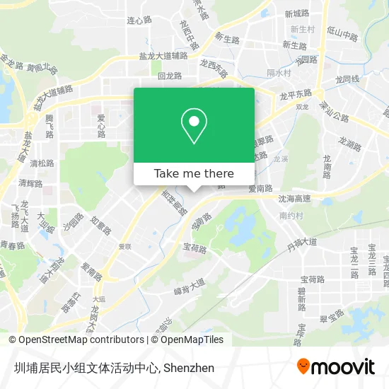 圳埔居民小组文体活动中心 map