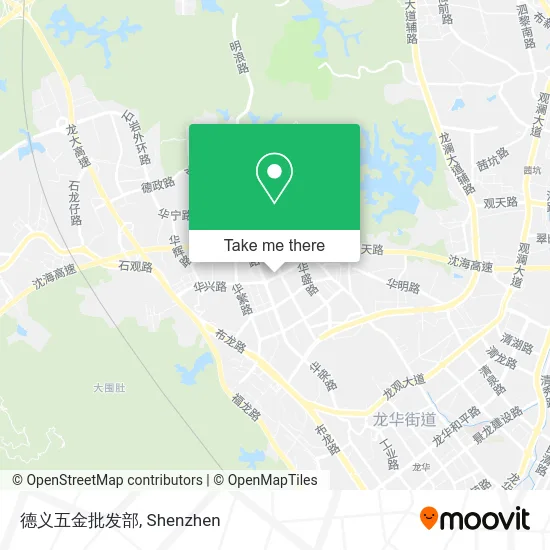 德义五金批发部 map