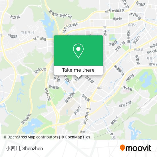 小四川 map