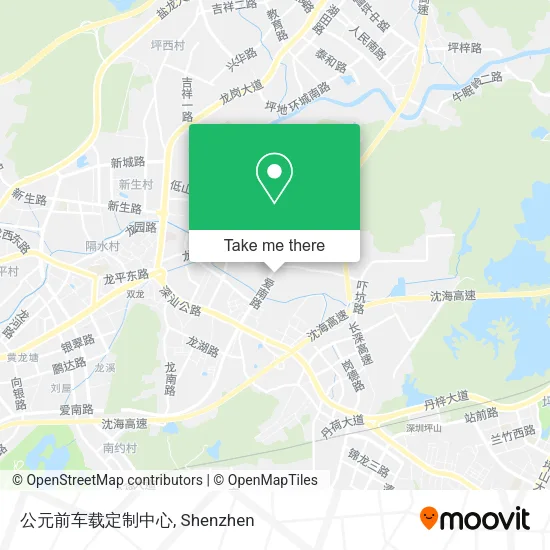 公元前车载定制中心 map