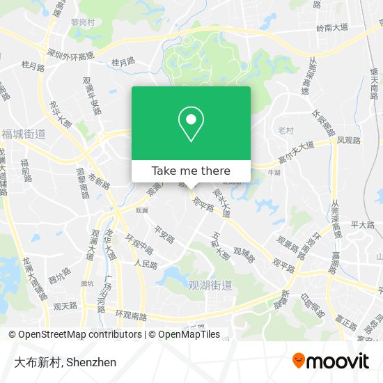 大布新村 map
