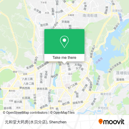 元和堂大药房(水贝分店) map
