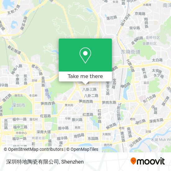 深圳特地陶瓷有限公司 map