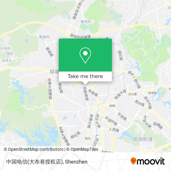中国电信(大布巷授权店) map