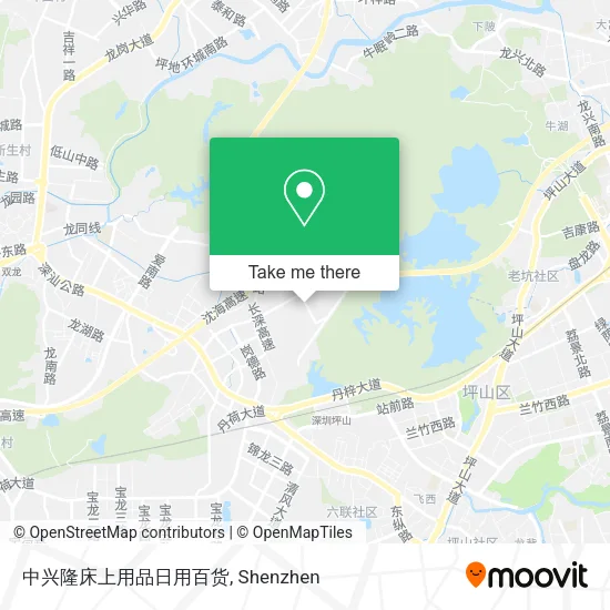 中兴隆床上用品日用百货 map
