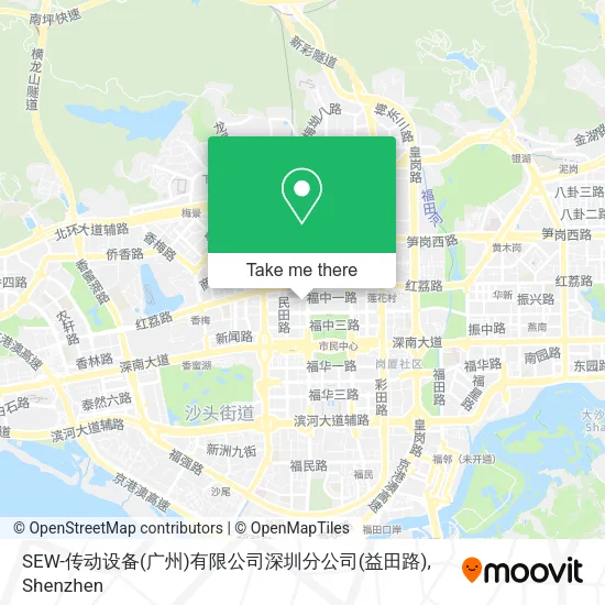 SEW-传动设备(广州)有限公司深圳分公司(益田路) map