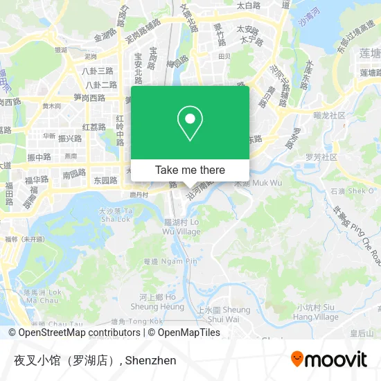 夜叉小馆（罗湖店） map