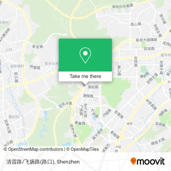 清霞路/飞扬路(路口) map