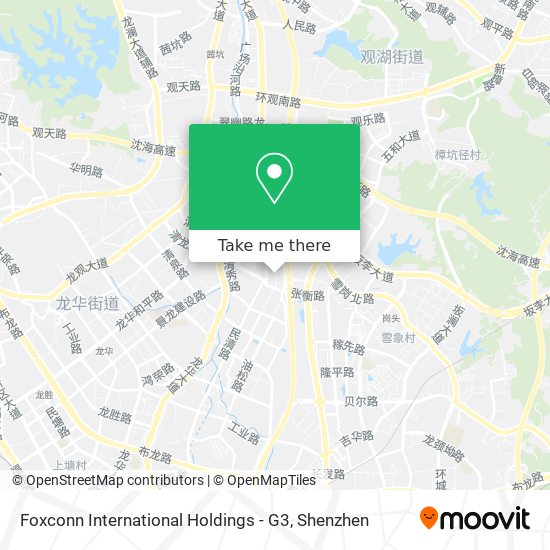 Foxconn International Holdings - G3 map