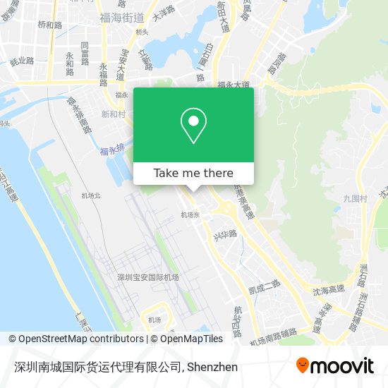 深圳南城国际货运代理有限公司 map