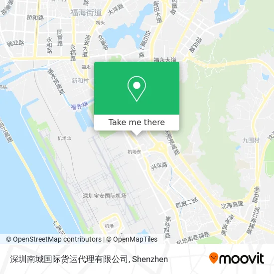深圳南城国际货运代理有限公司 map
