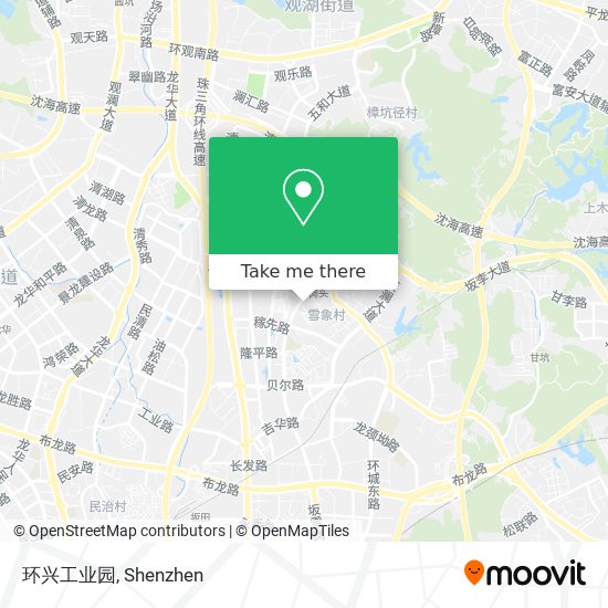 环兴工业园 map