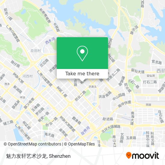 魅力发轩艺术沙龙 map