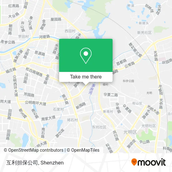 互利担保公司 map