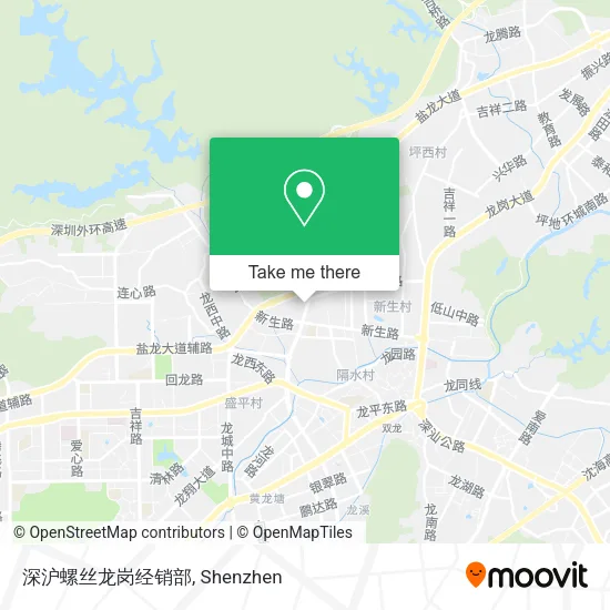 深沪螺丝龙岗经销部 map