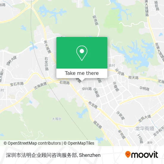 深圳市法明企业顾问咨询服务部 map