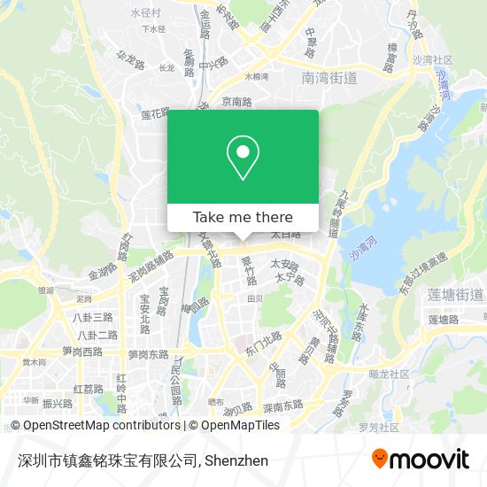 深圳市镇鑫铭珠宝有限公司 map