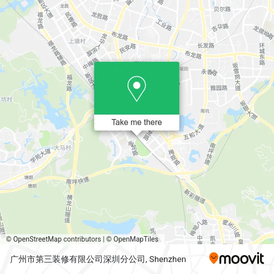 广州市第三装修有限公司深圳分公司 map