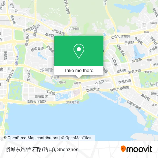 侨城东路/白石路(路口) map