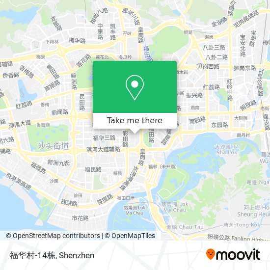 福华村-14栋 map