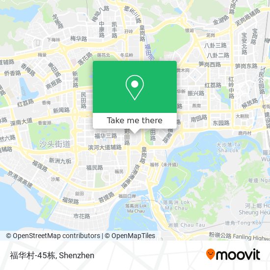 福华村-45栋 map