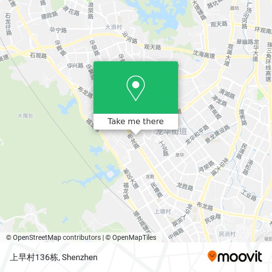上早村136栋 map