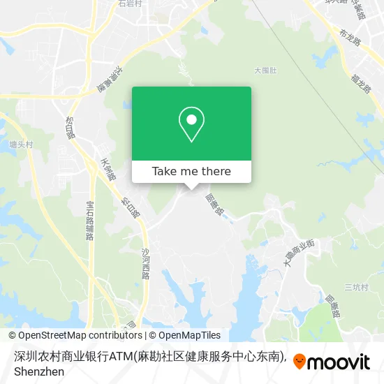 深圳农村商业银行ATM(麻勘社区健康服务中心东南) map