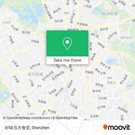 好味当大食堂 map