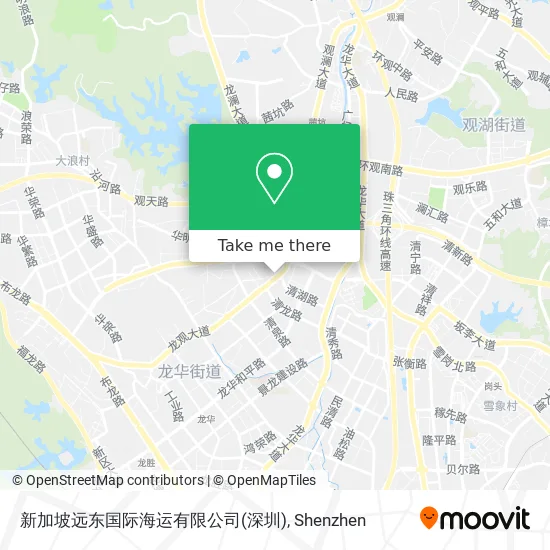 新加坡远东国际海运有限公司(深圳) map