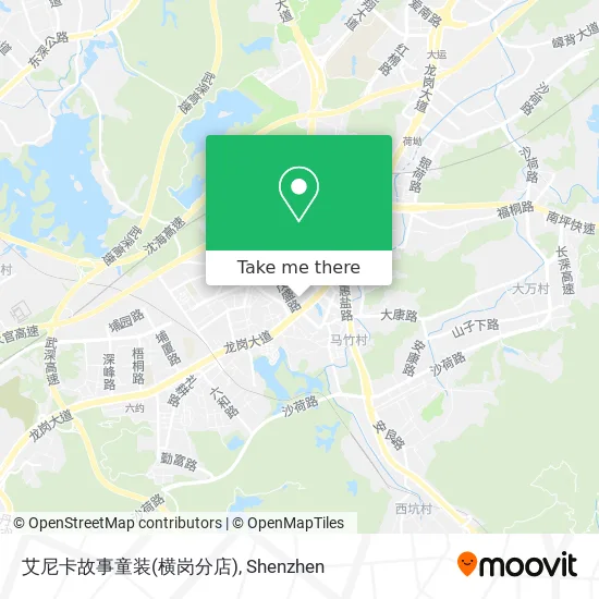 艾尼卡故事童装(横岗分店) map